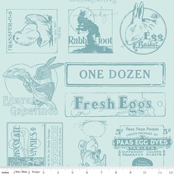 Easter Ads in Aqua
