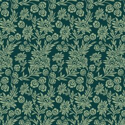 Little Handpicked Daisies in Emerald