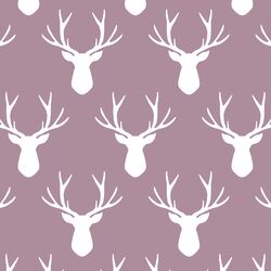 Stag Silhouette in Celestial