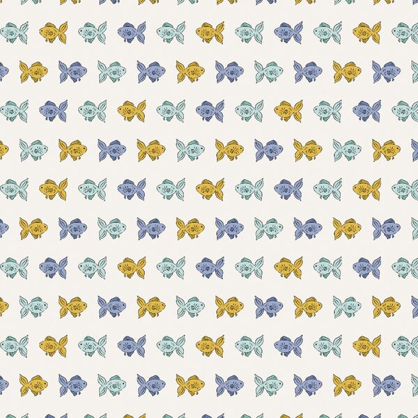 Little Goldfish Sketches in Sky