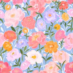 Fresh Wildbloom in Periwinkle