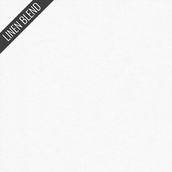 Solid Linen Blend in White