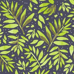 Palm Fronds in Ink