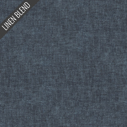 Yarn Dyed Linen Blend in Marine