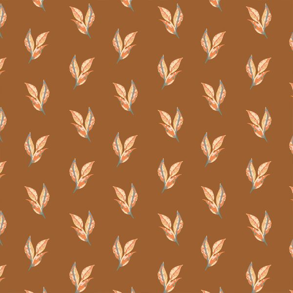 Dancing Leaf in Copper