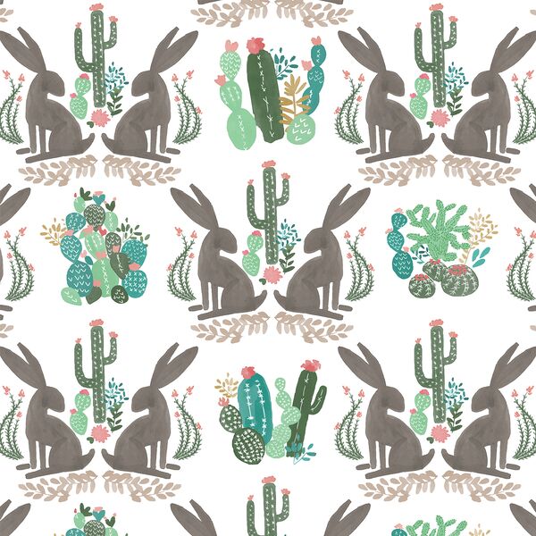 Jackrabbit Damask in Coachella