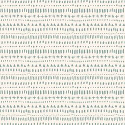 Sketchy Tribal in Dusty Teal