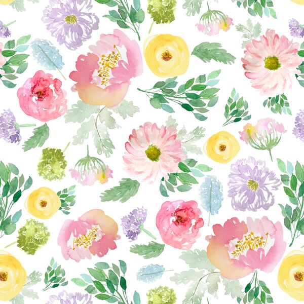 Spring Blooms in Garden Party