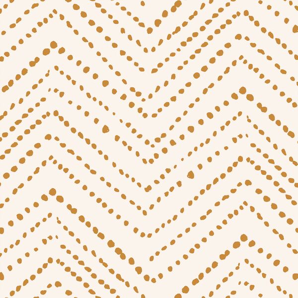 Large Madison Chevron in Ivory