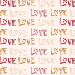 Large Love Love Love in Valentine