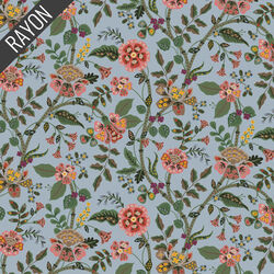 Gracie Rayon in Slate