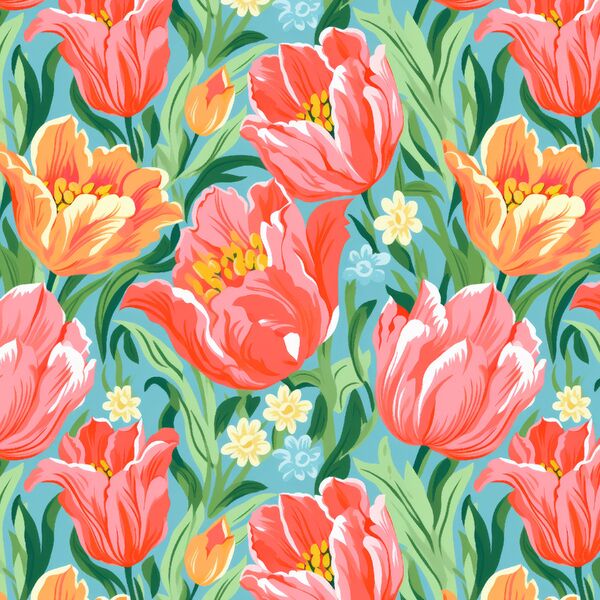 Cheerful Tulips in Passio