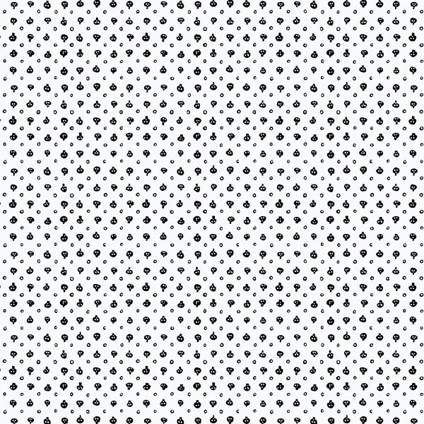 Skull Dot in Black