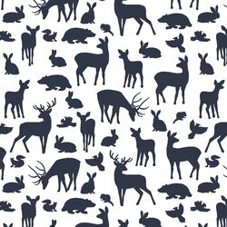 Forest Friends in Eclipse in White