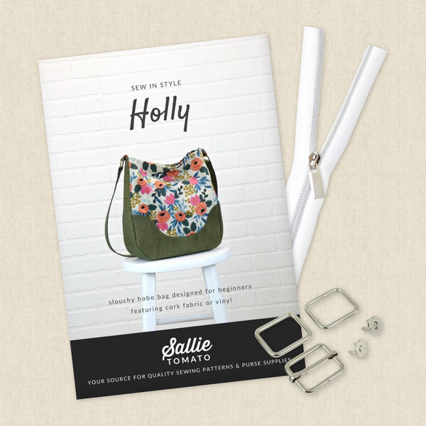 Holly Hobo Bag Kit by Sallie Tomato - Quiltfolk