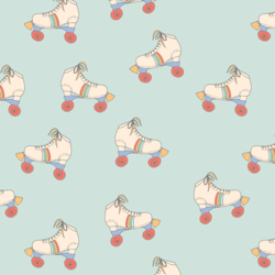 Roller Skates in Retro