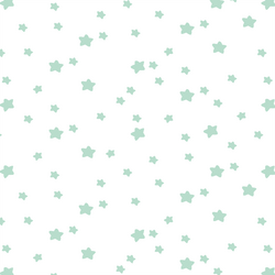 Star Light in Mint on White