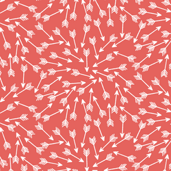 Arrows in Salmon