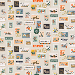Postage Stamps in Flax