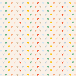 Rainbow Hearts in Summer Sunshine