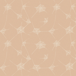 Spiderwebs in Blush Pink
