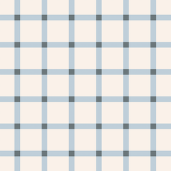 Large Sunshine Gingham in Light Periwinkle