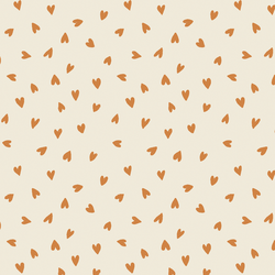 Tossed Hearts in Topaz