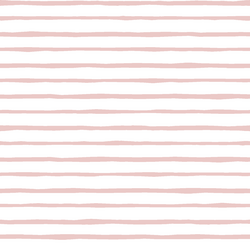 Artisan Stripe in Blush on White