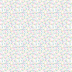 Tiny Tossed Dot in Neon