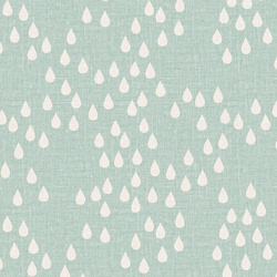 Rain Drops in Fresh Mint