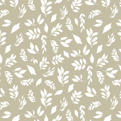 Leaves in Taupe