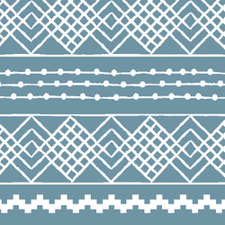 Etched Stripe in Marine