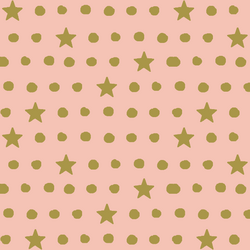 Starry Night in Petal and Gold