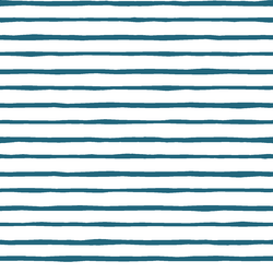 Artisan Stripe in Topaz on White