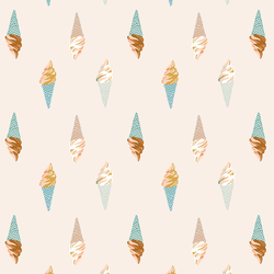 Boho Ice Cream Parlor in Vintage Summer
