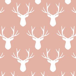 Stag Silhouette in Quartz