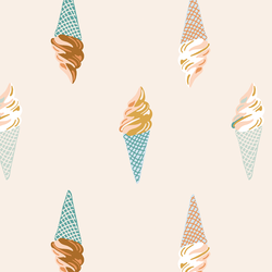 Large Boho Ice Cream Parlor in Vintage Summer