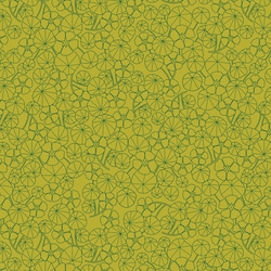 Nasturtium Field in Pear Green