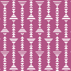 Little Tribal Stripe in Azalea