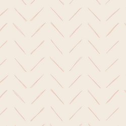 Chevron in Ballet Pink on Egret