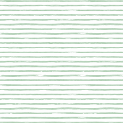 Small Watercolor Stripes in Spearmint