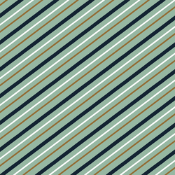 Summer Stripe in Leaf Green
