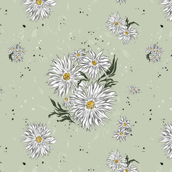 Wild Daisy in Matcha