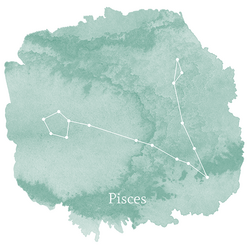 Pisces Sign Panel in Aspen