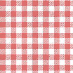 Medium Buffalo Plaid in Poppy