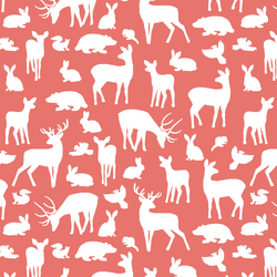 Forest Friends in Living Coral