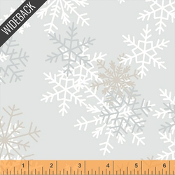 Snowflakes Wideback in Light Grey