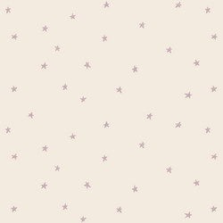 Celestial Stars in Burnished Lilac on Egret