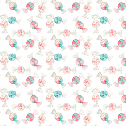 Small Peppermint Candy in Sugar