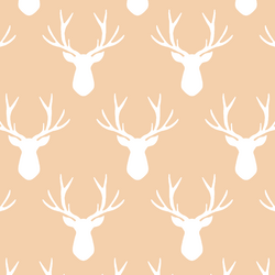 Stag Silhouette in Nectar